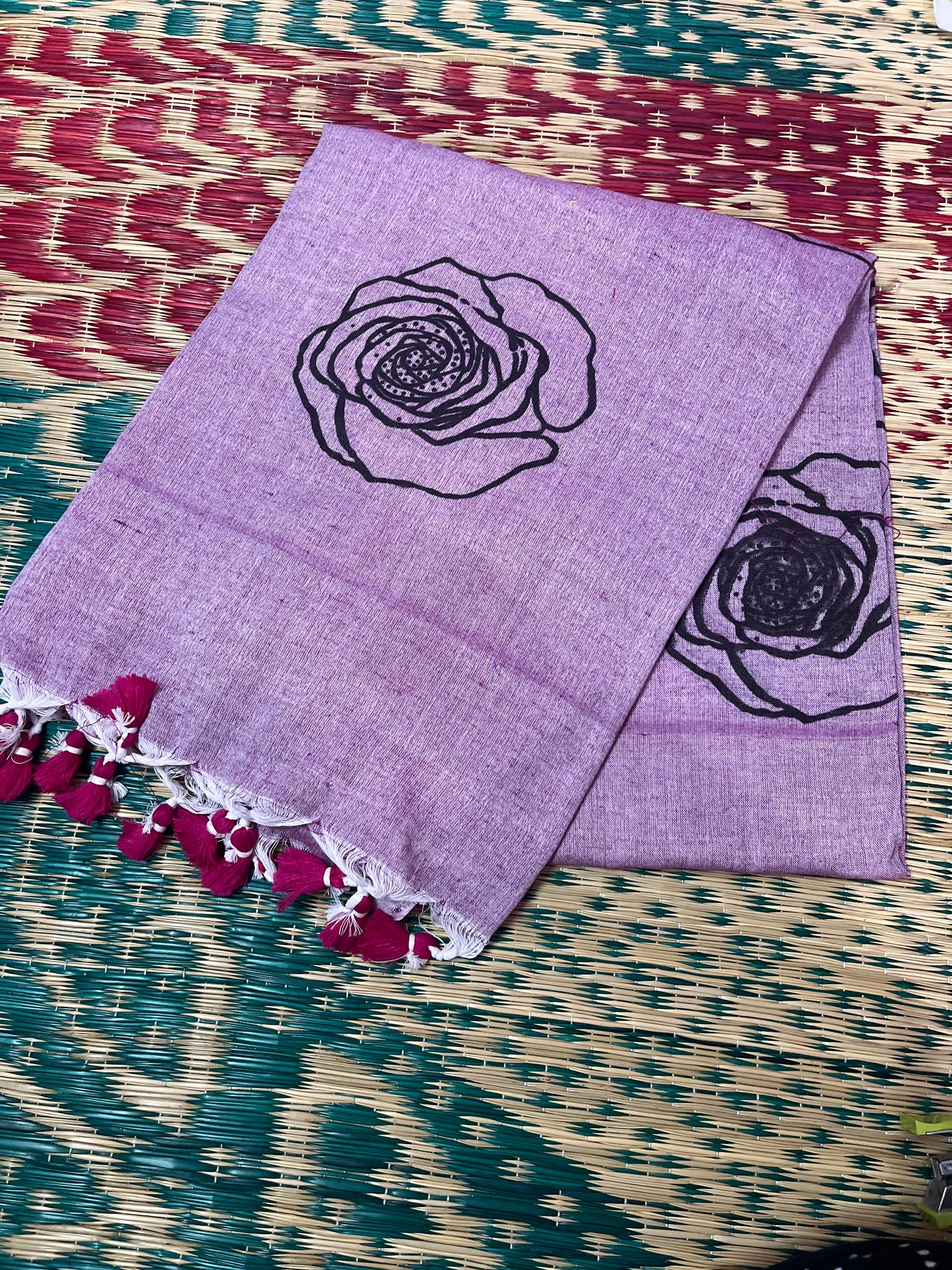Khadi cotton saree