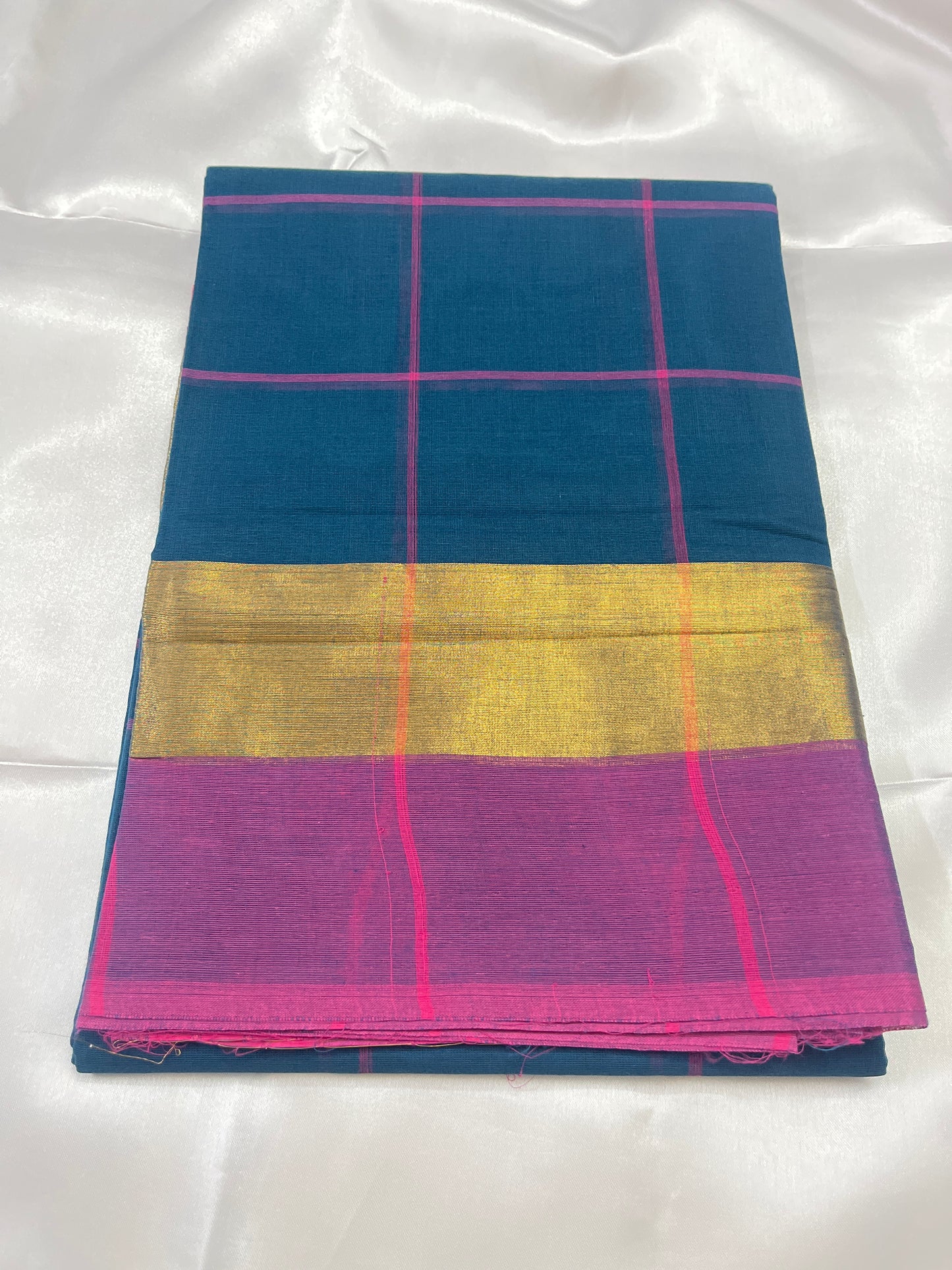 Faux cotton saree