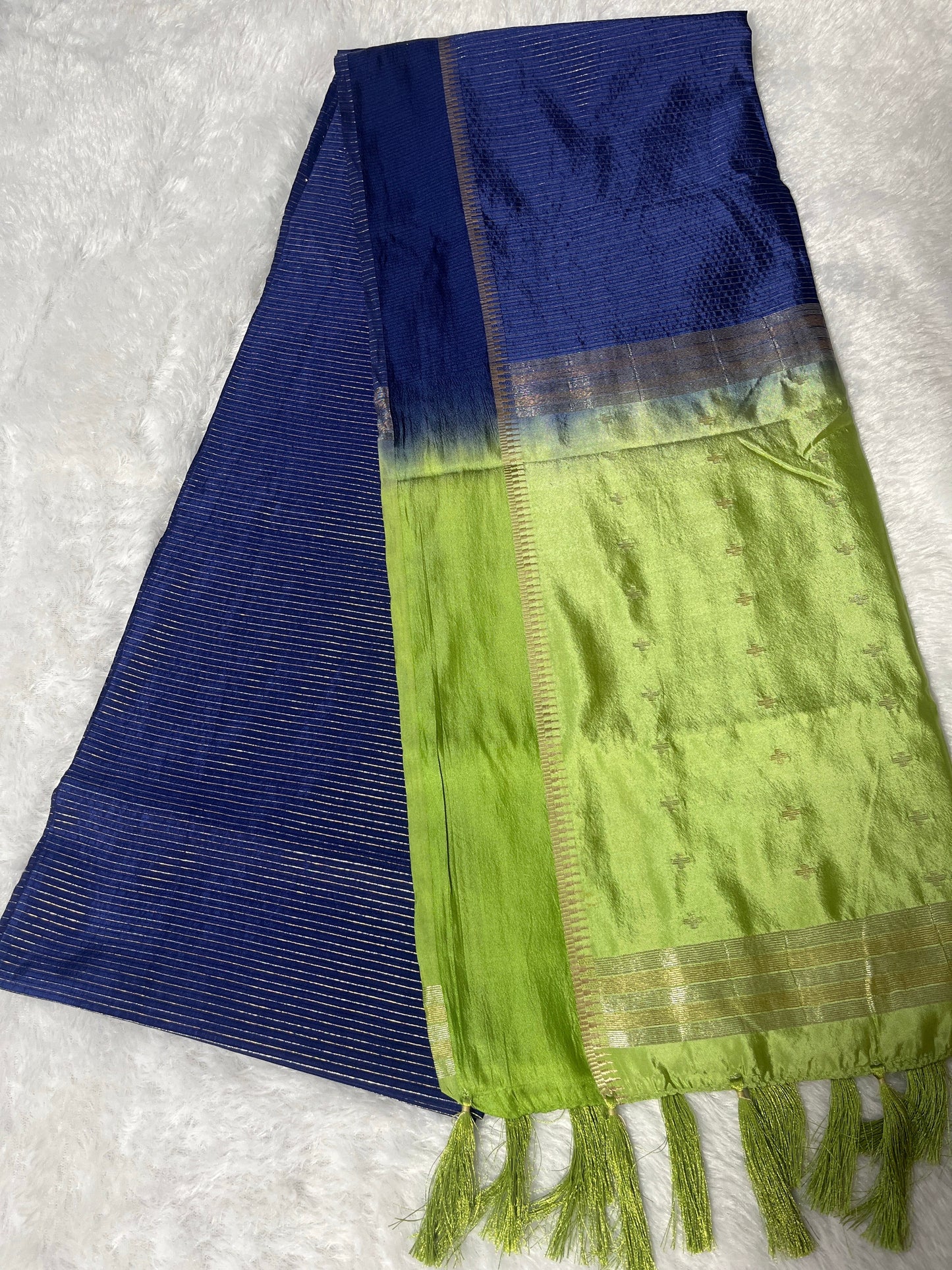 Synthetic silk saree