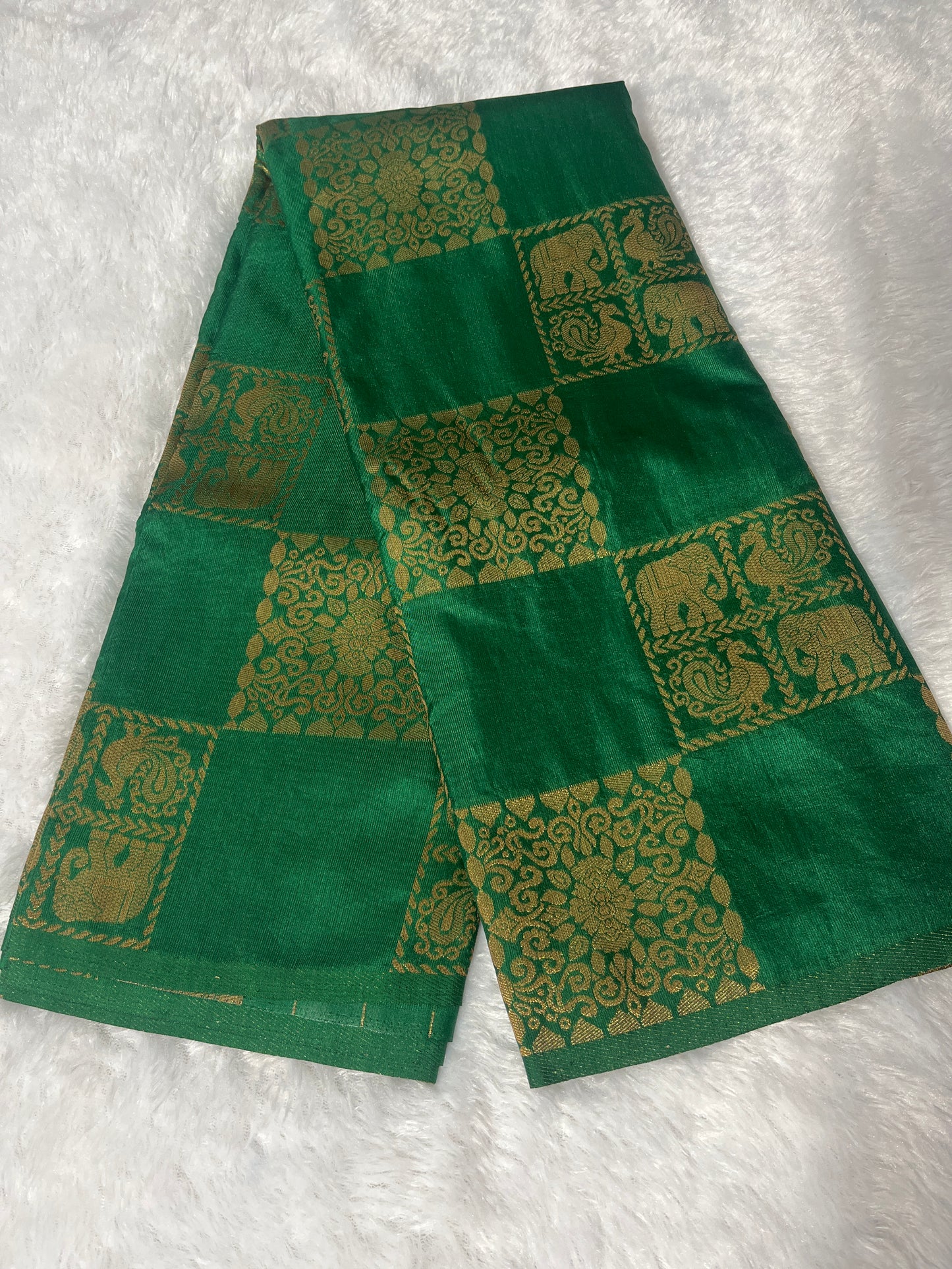 Semi linen saree