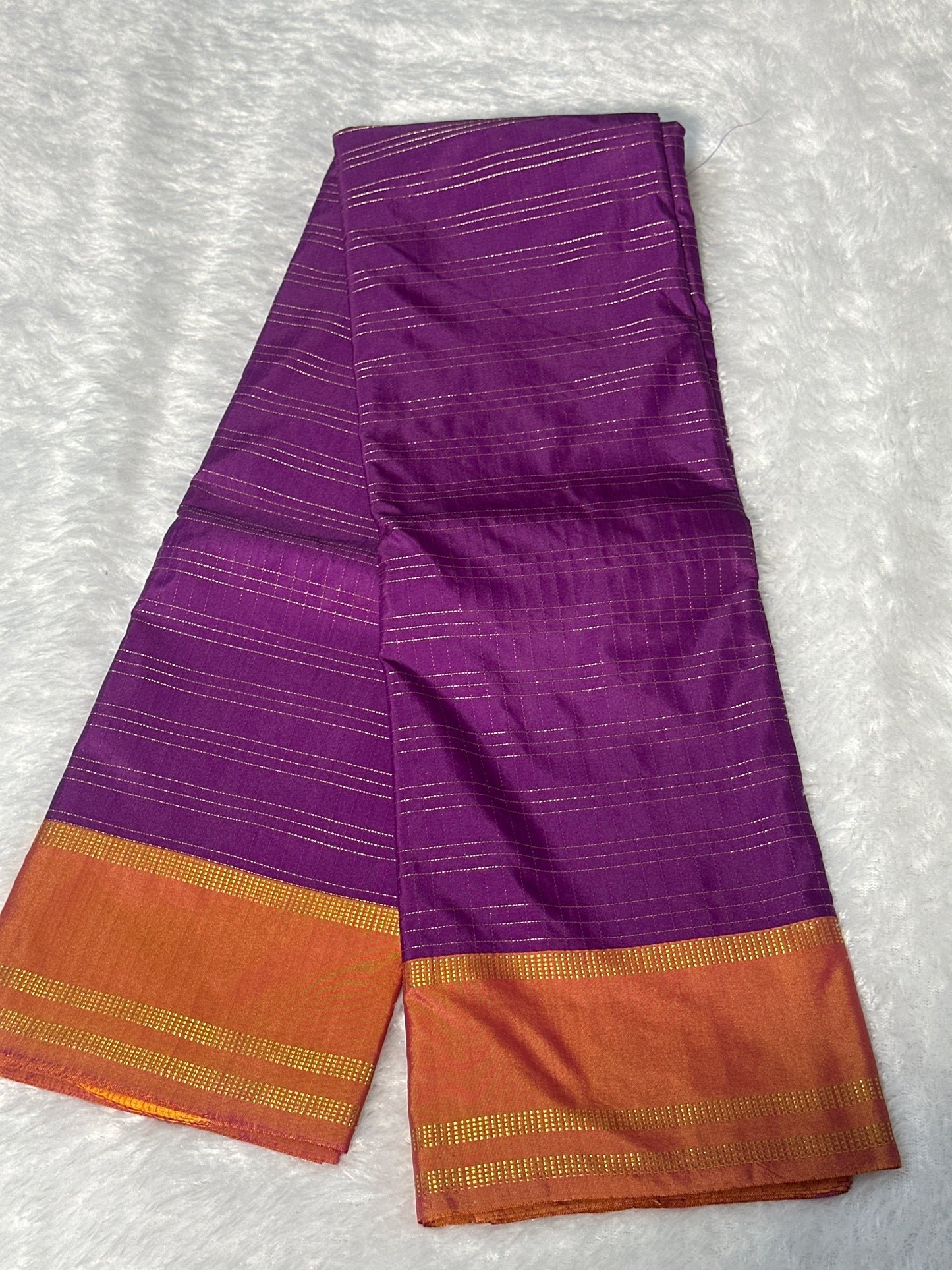 Kanjivaram Semi Silk saree