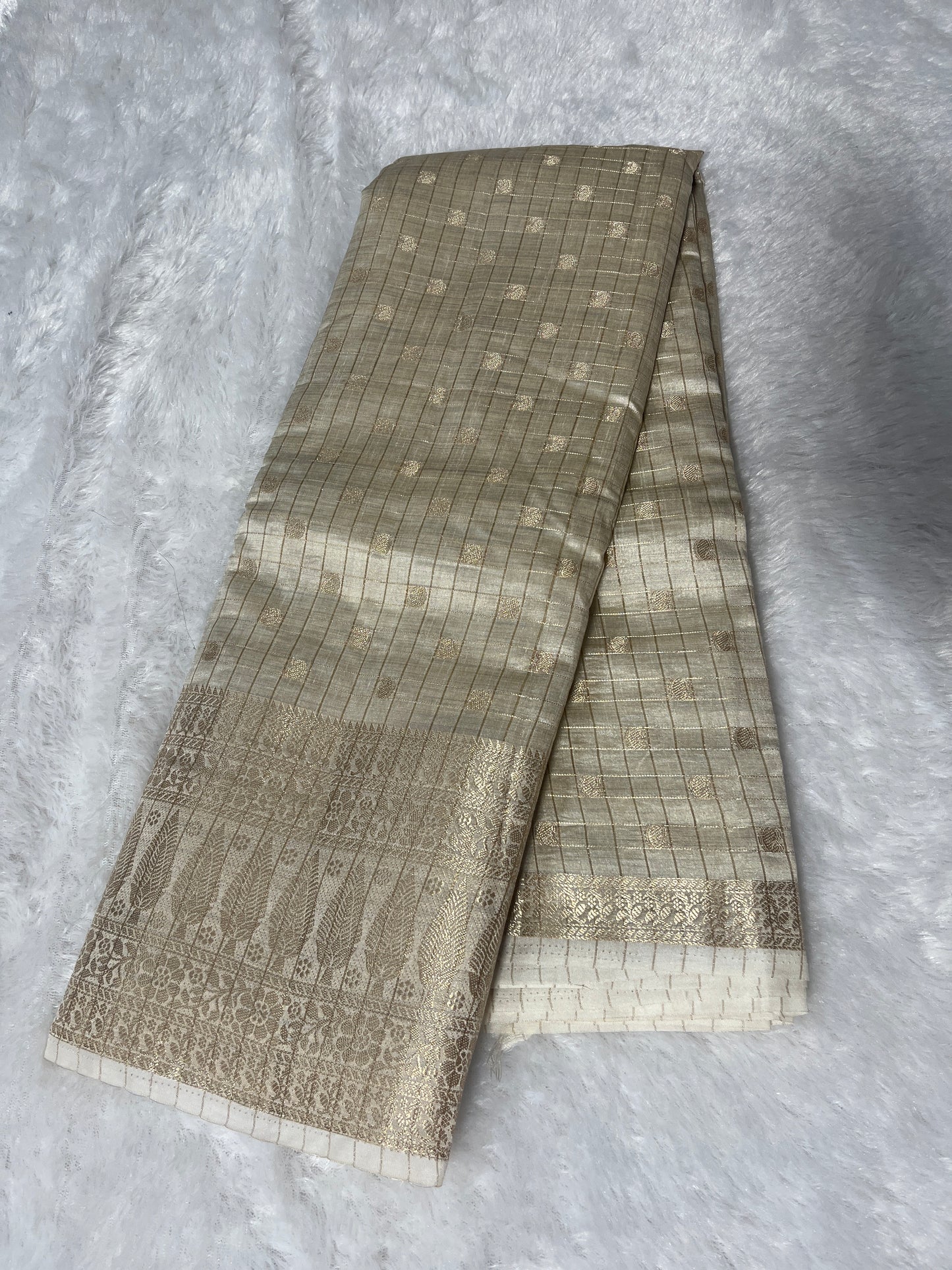 Semi tussar saree