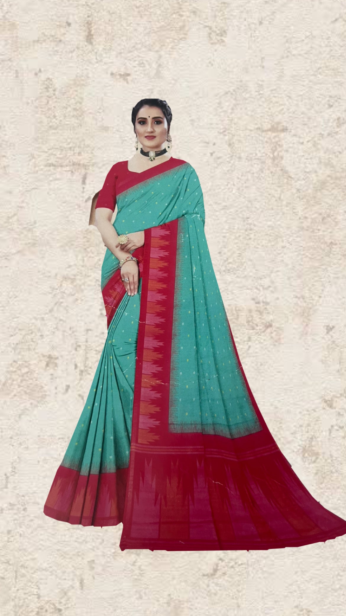 Handloom cotton saree