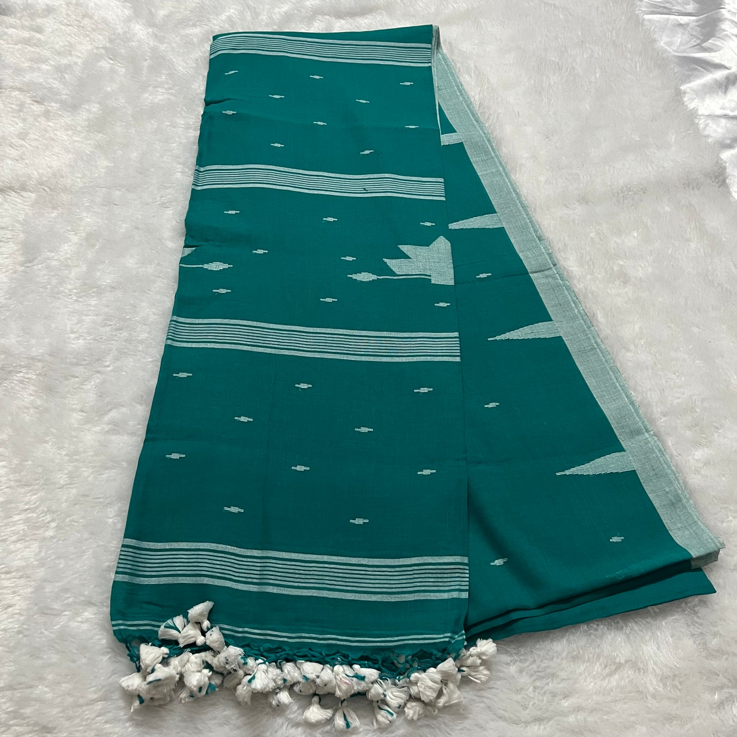 Jamdhani Mul cotton saree
