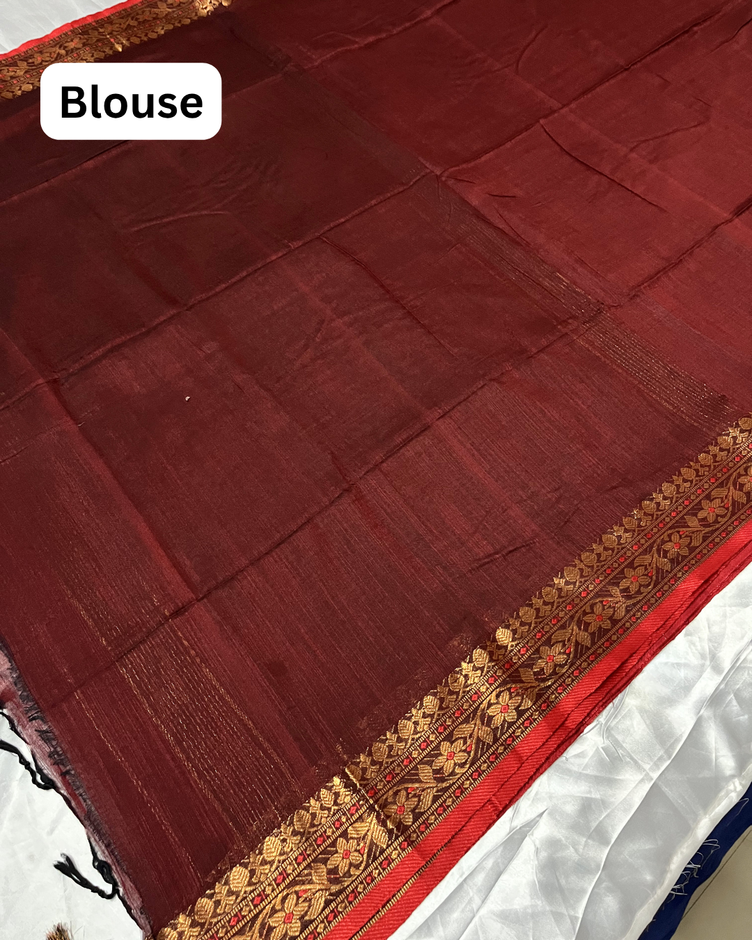 Premium Handloom Kadhi Cotton Saree