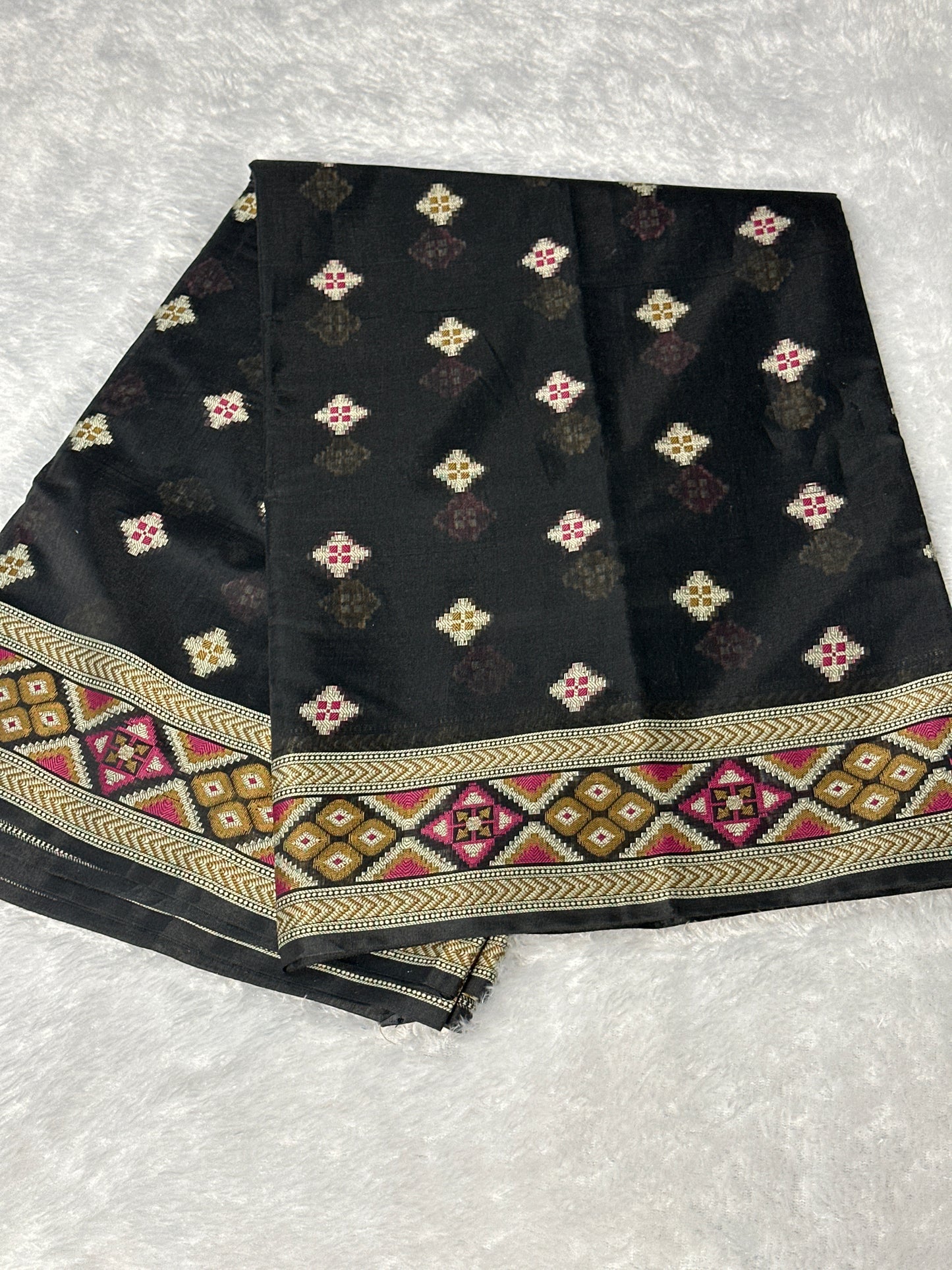 Pure Cotton embroidered saree