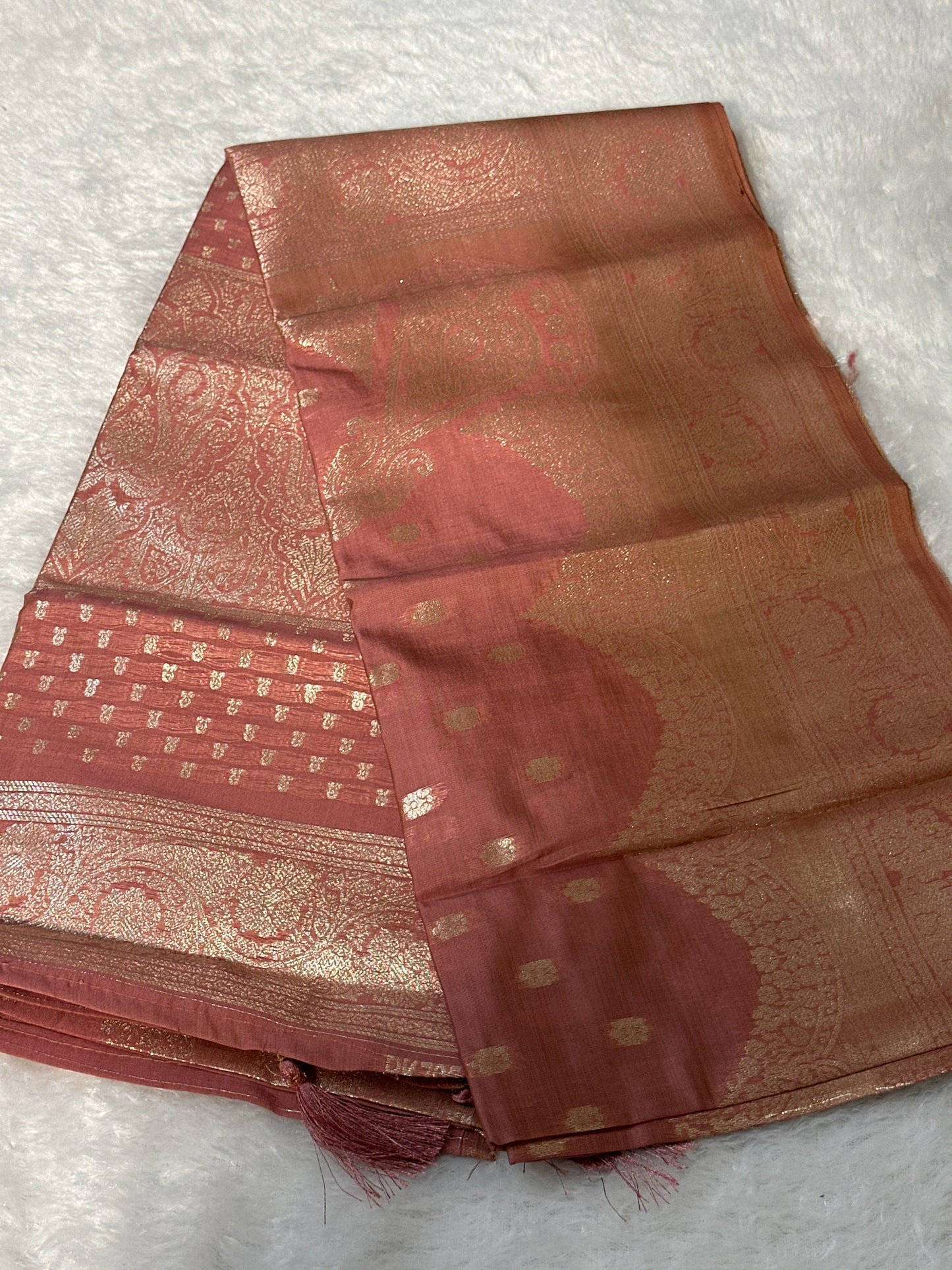 Bambu Silk Zari saree