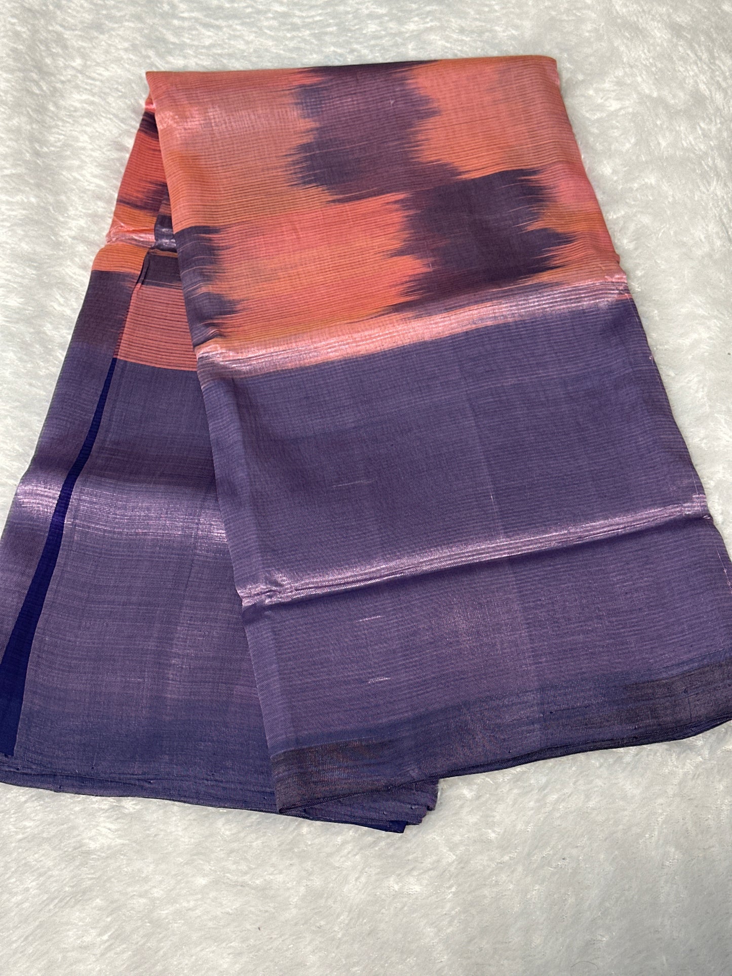 Handloom Mangalagiri Silk Cotton saree