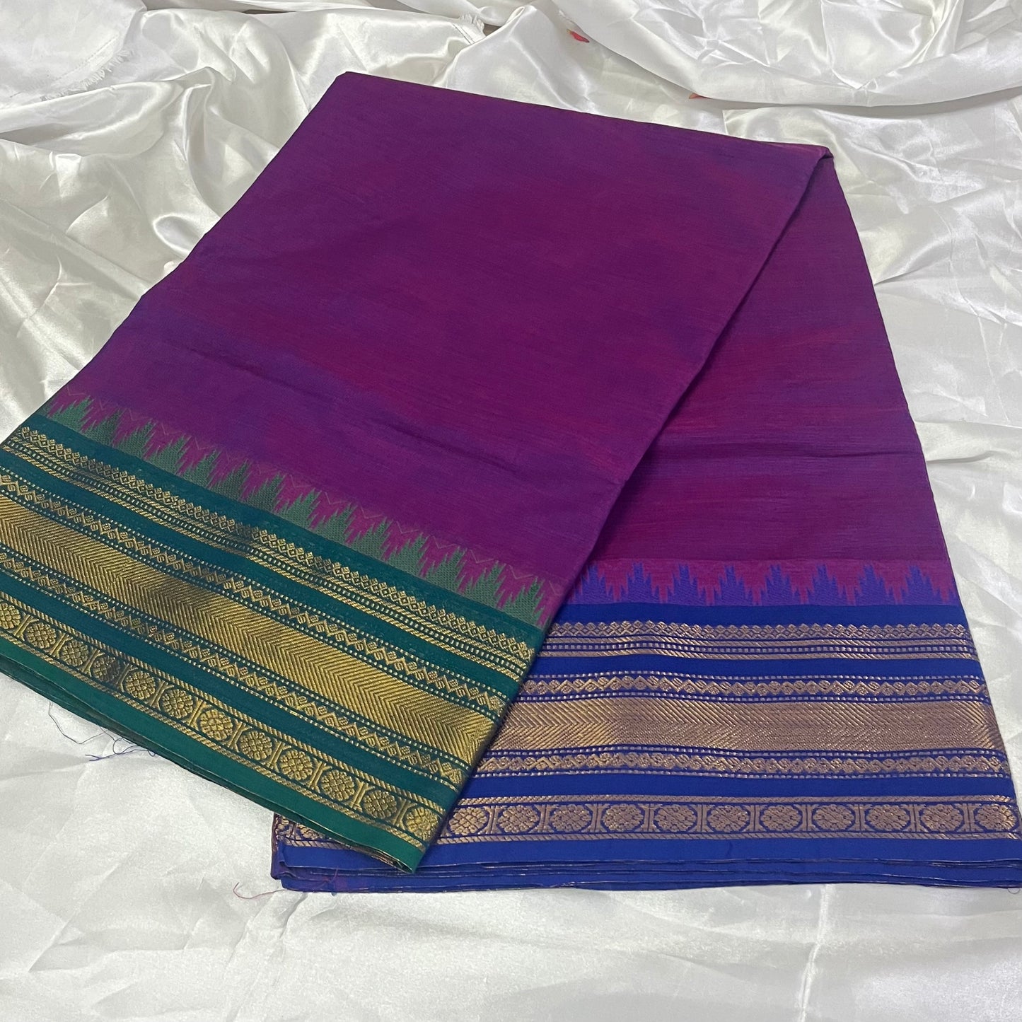 Handloom Chettinad Cotton Saree