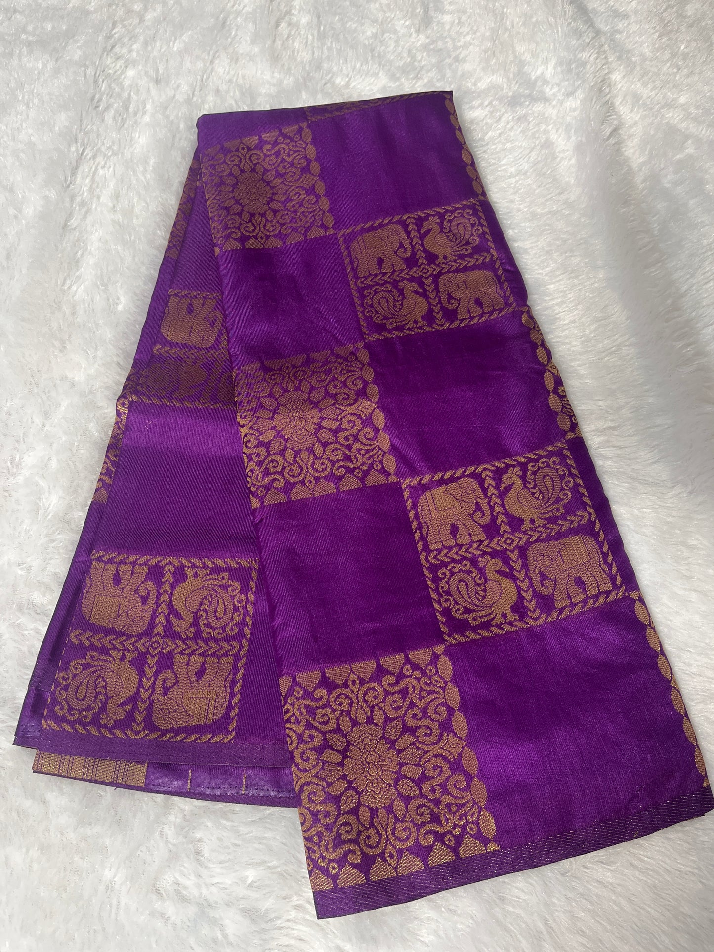 Semi linen saree