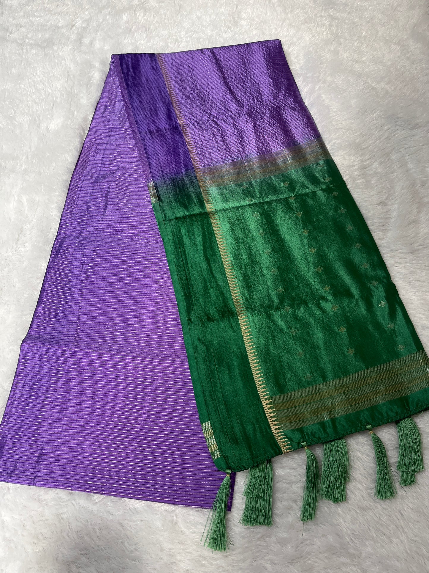 Synthetic silk saree