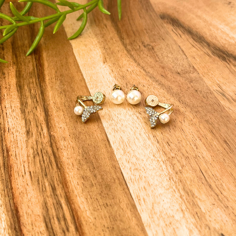 Mermaid Pearl Stud