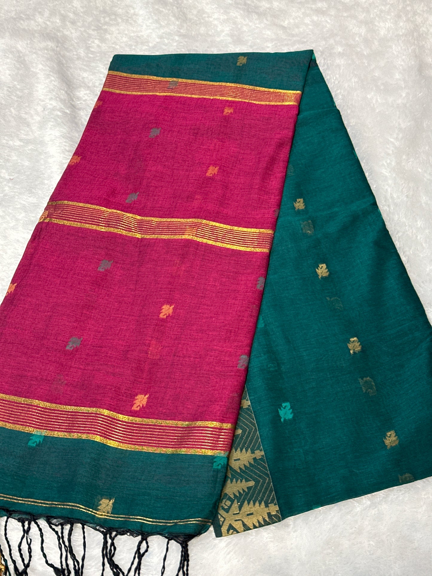 Handloom Silk cotton saree