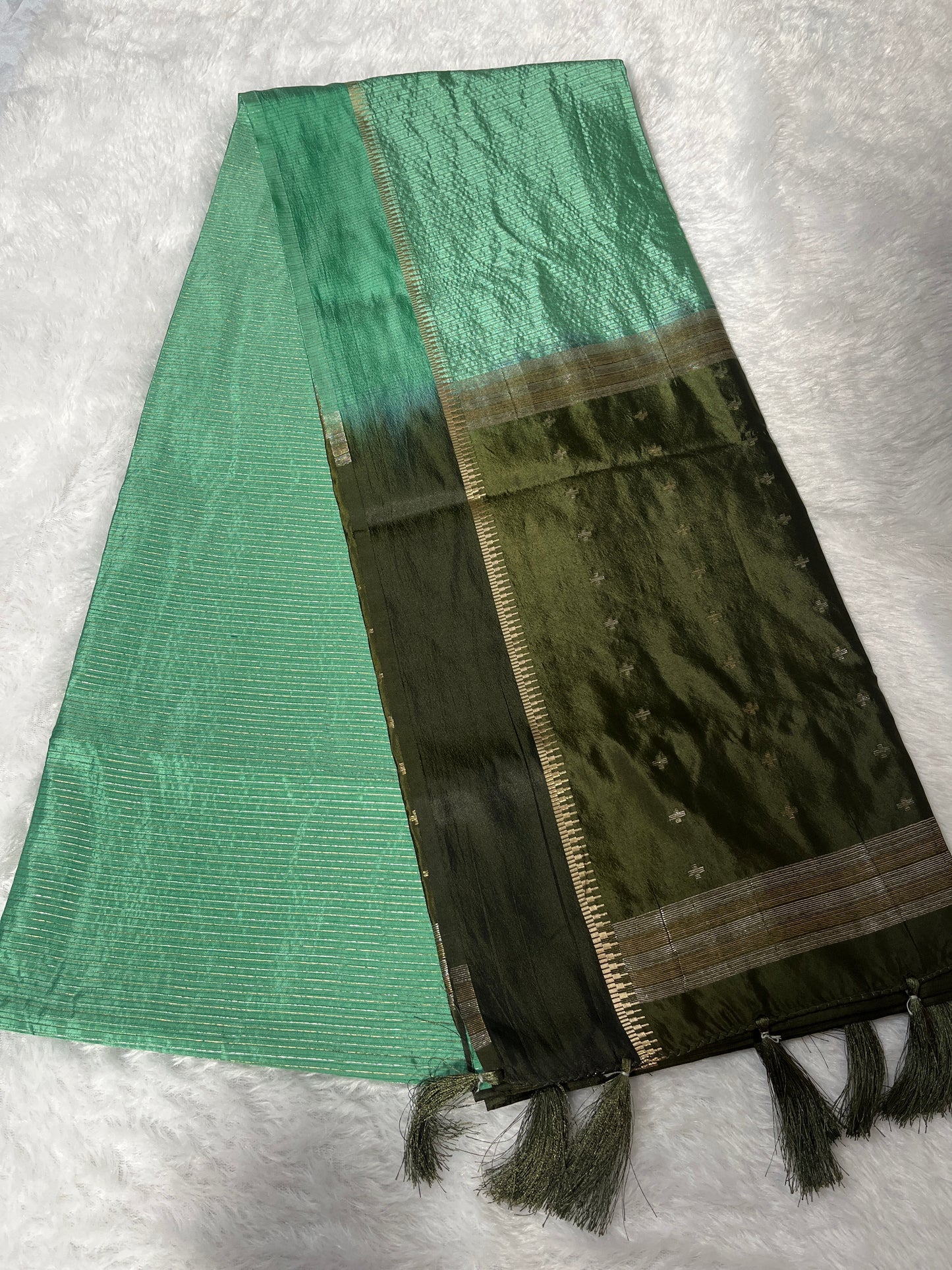 Synthetic silk saree