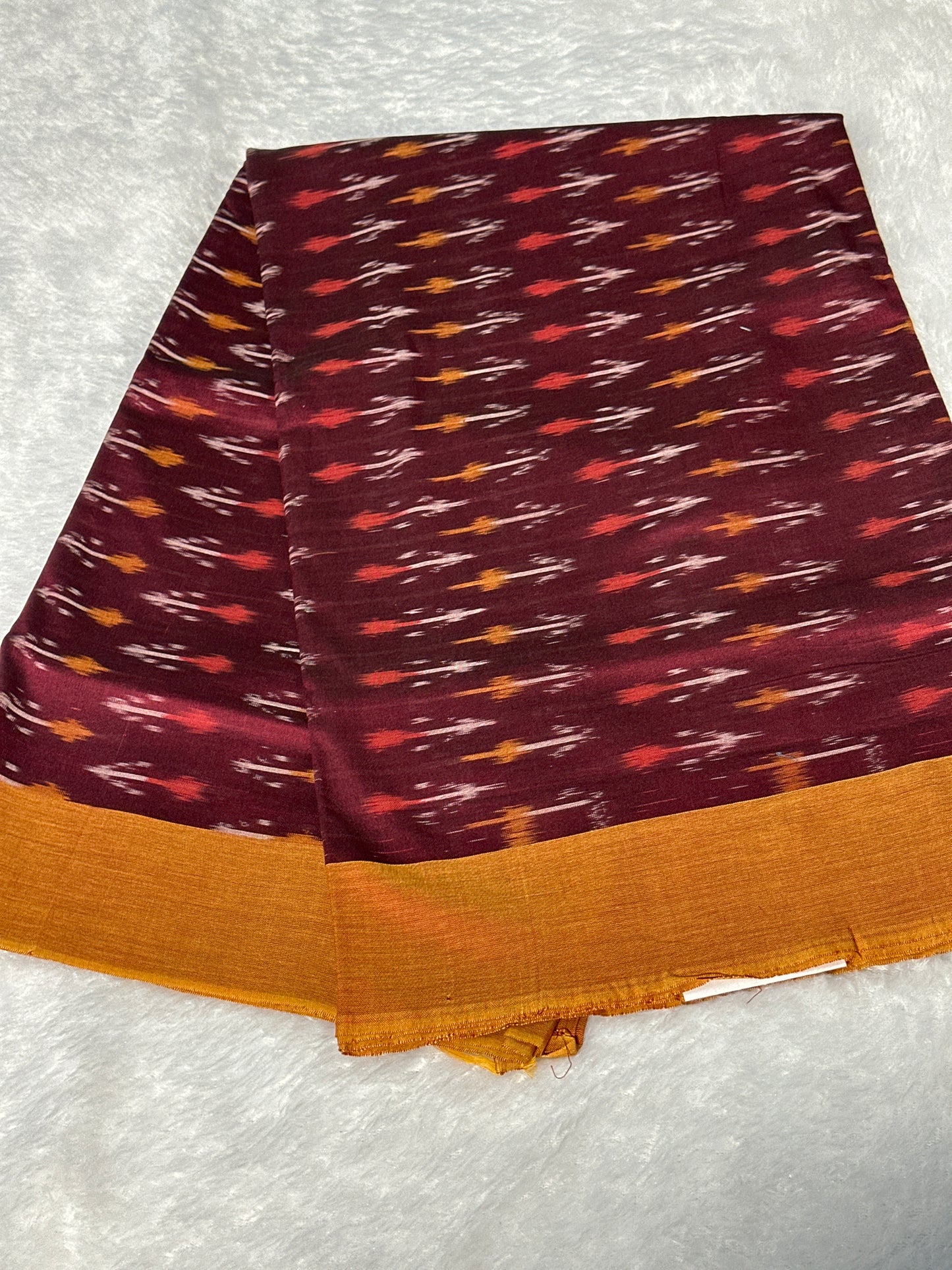 Pochampalli on Pure Mercerized Cotton saree