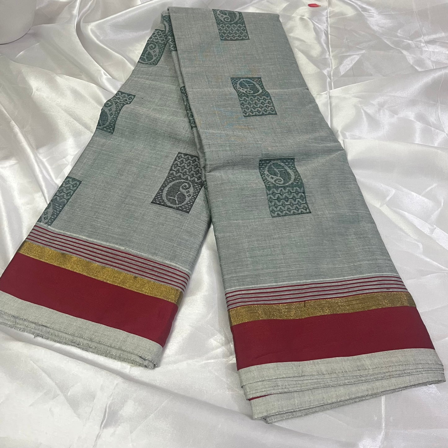 Handloom Chettinad Silk Cotton Saree