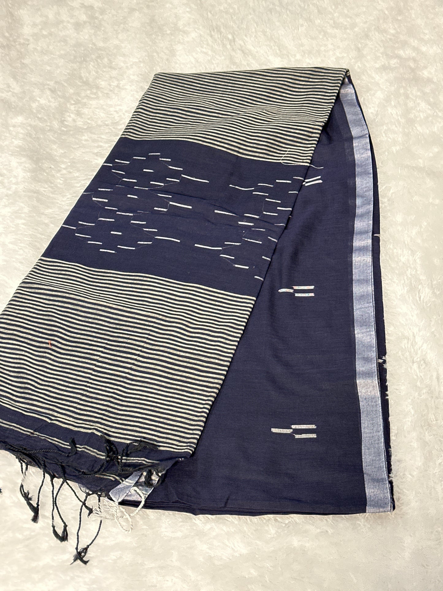 Handloom Bengal cotton saree