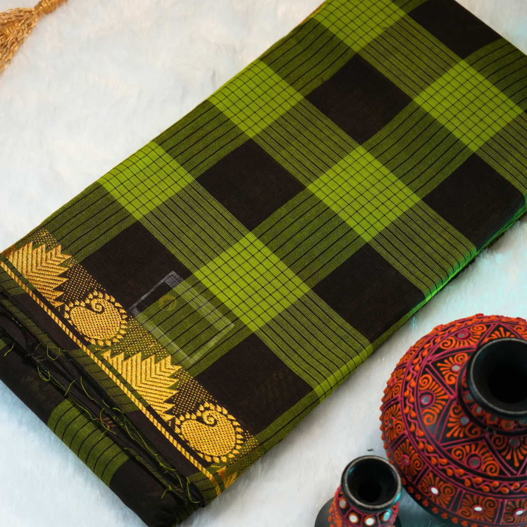 Chettinad Pure Cotton Saree (without blouse)