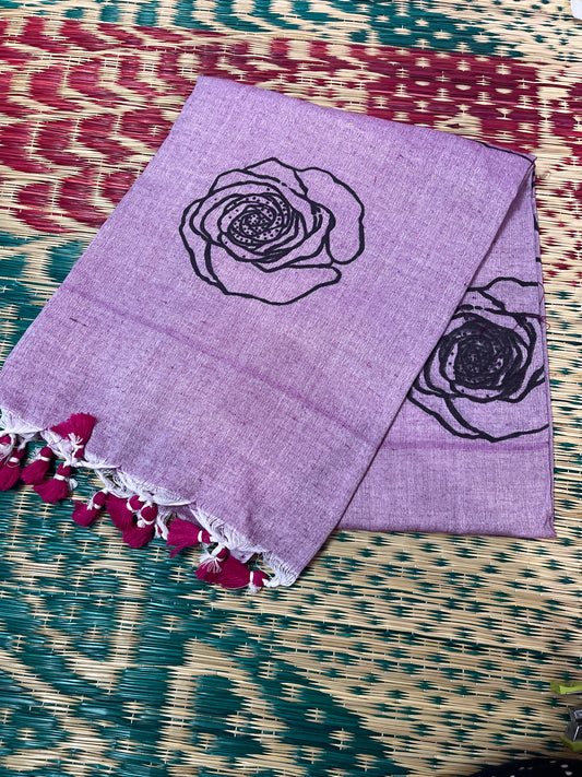 Khadi cotton saree