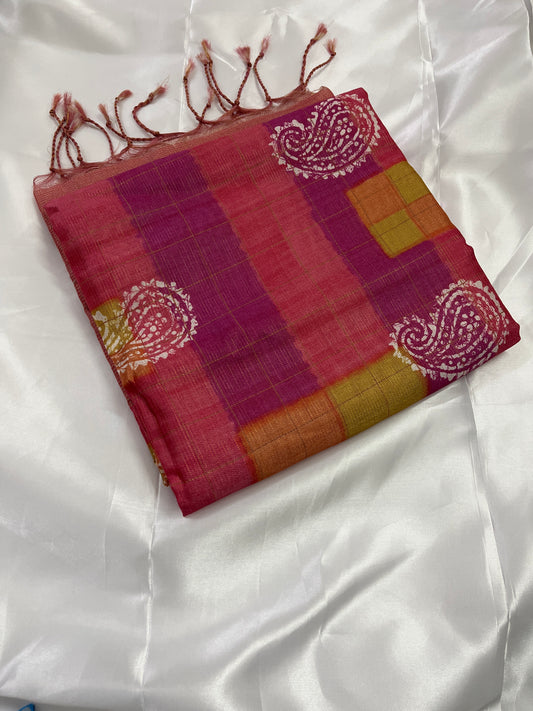 Tissue saree