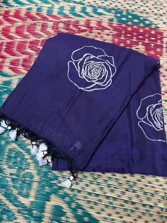 Khadi cotton saree