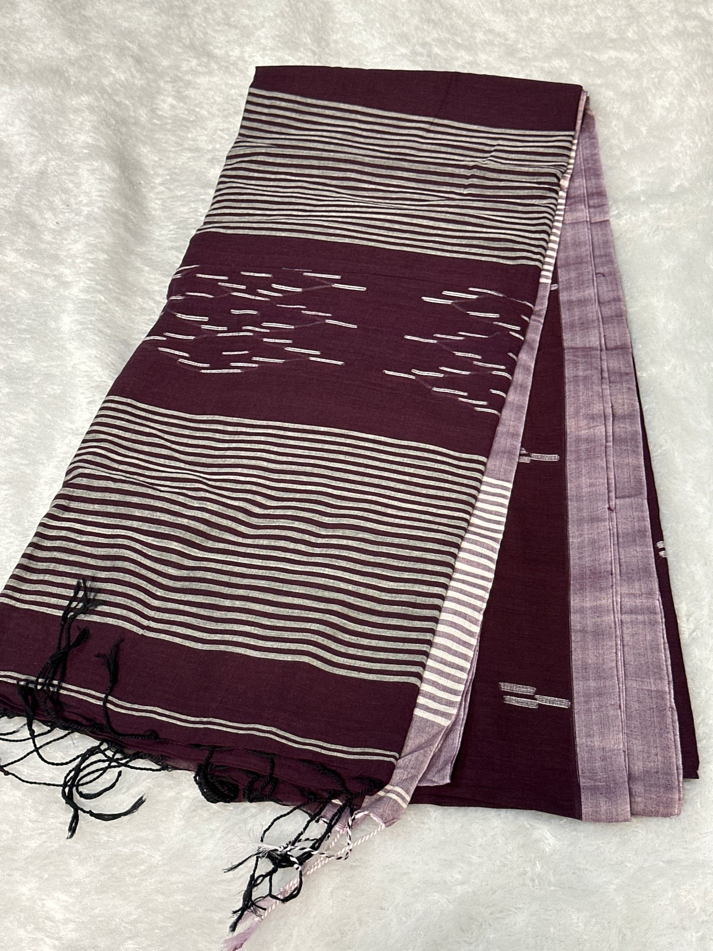 Handloom Bengal cotton saree