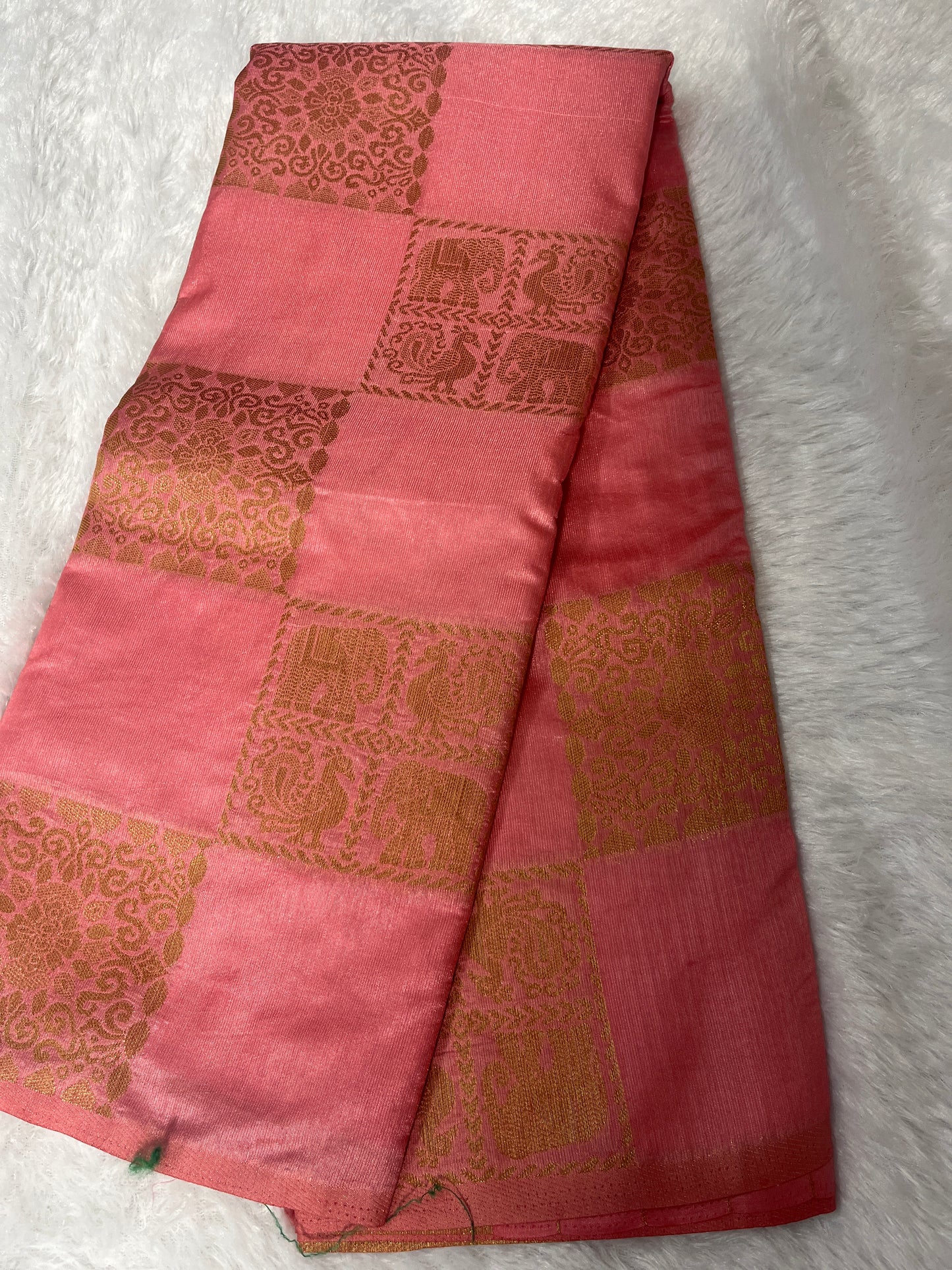 Semi linen saree