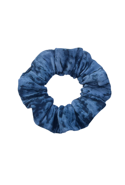 Ocean - Regular cotton scrunchie