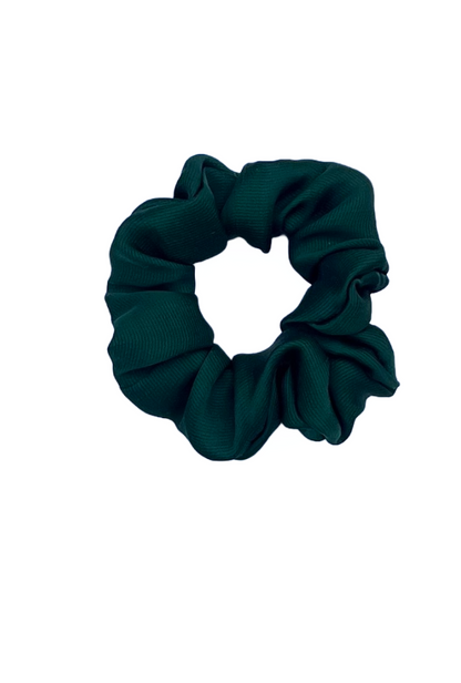 Emerald - Regular georgette scrunchie