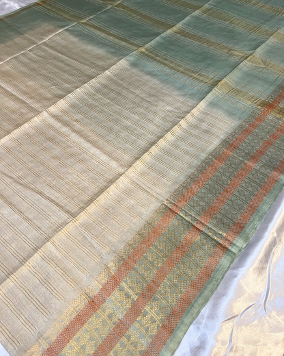 Munga linen silk saree