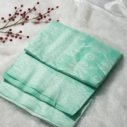 Linen saree