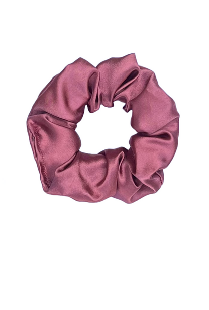 Rose Dust - Regular satin scrunchie