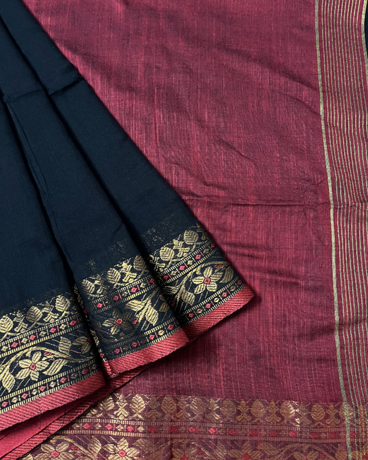 Premium Handloom Kadhi Cotton Saree