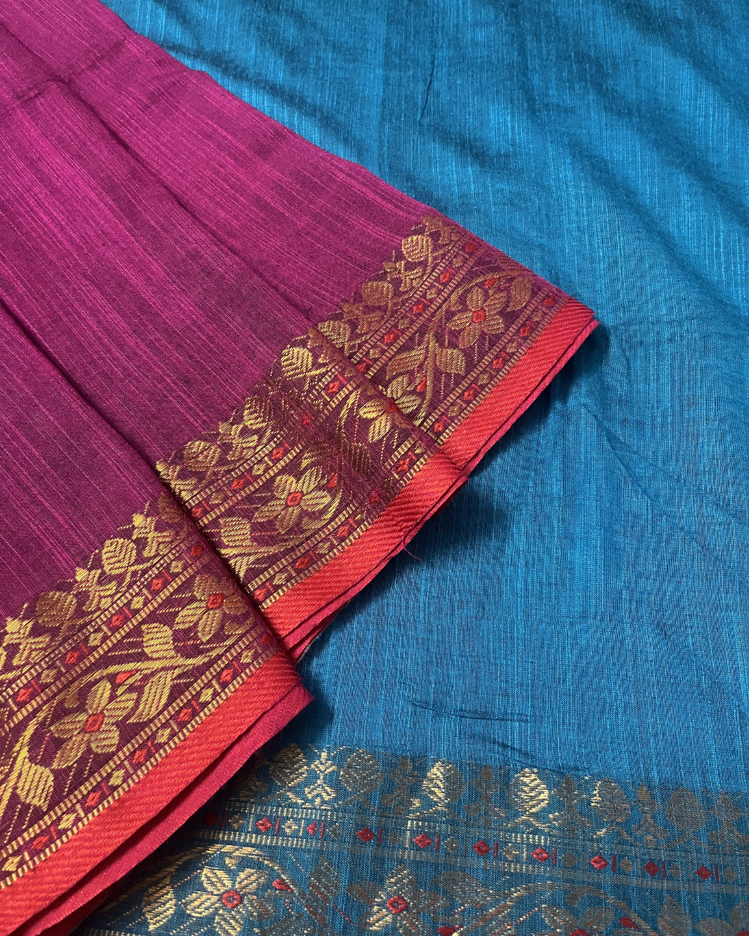 Premium Handloom Kadhi Cotton Saree