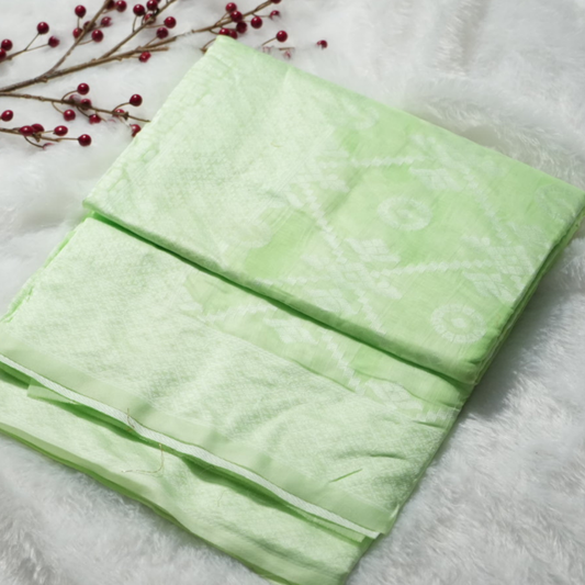 Linen saree