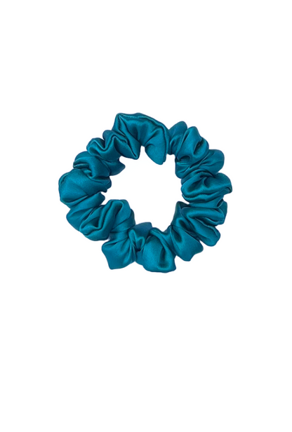 Pine - Skinny satin scrunchie