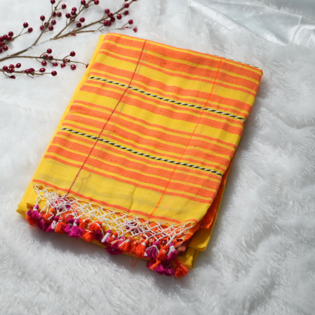 Handloom Bujodhi cotton saree