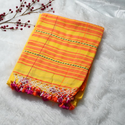Handloom Bujodhi cotton saree