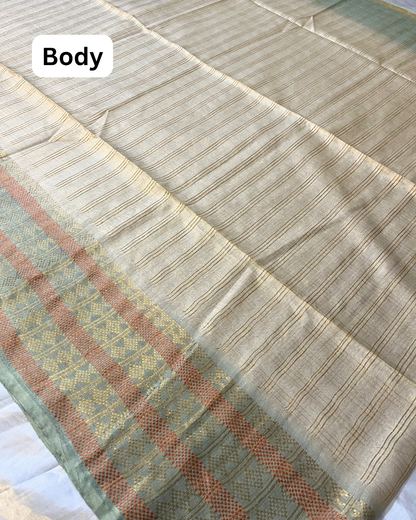 Munga linen silk saree