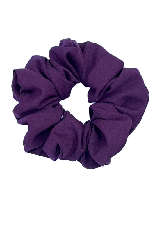 Orchid- Large georgette scrunchie