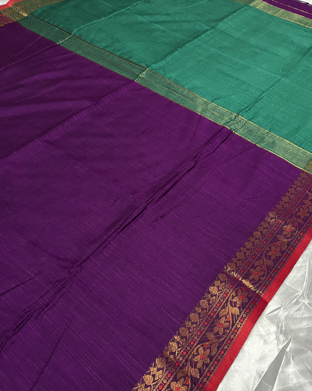 Premium Handloom Kadhi Cotton Saree