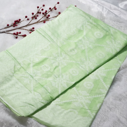 Linen saree