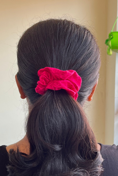 Spring - Regular cotton scrunchie