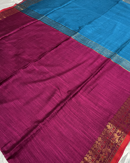 Premium Handloom Kadhi Cotton Saree