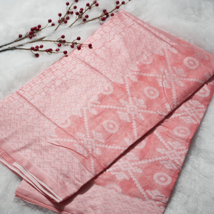 Linen saree
