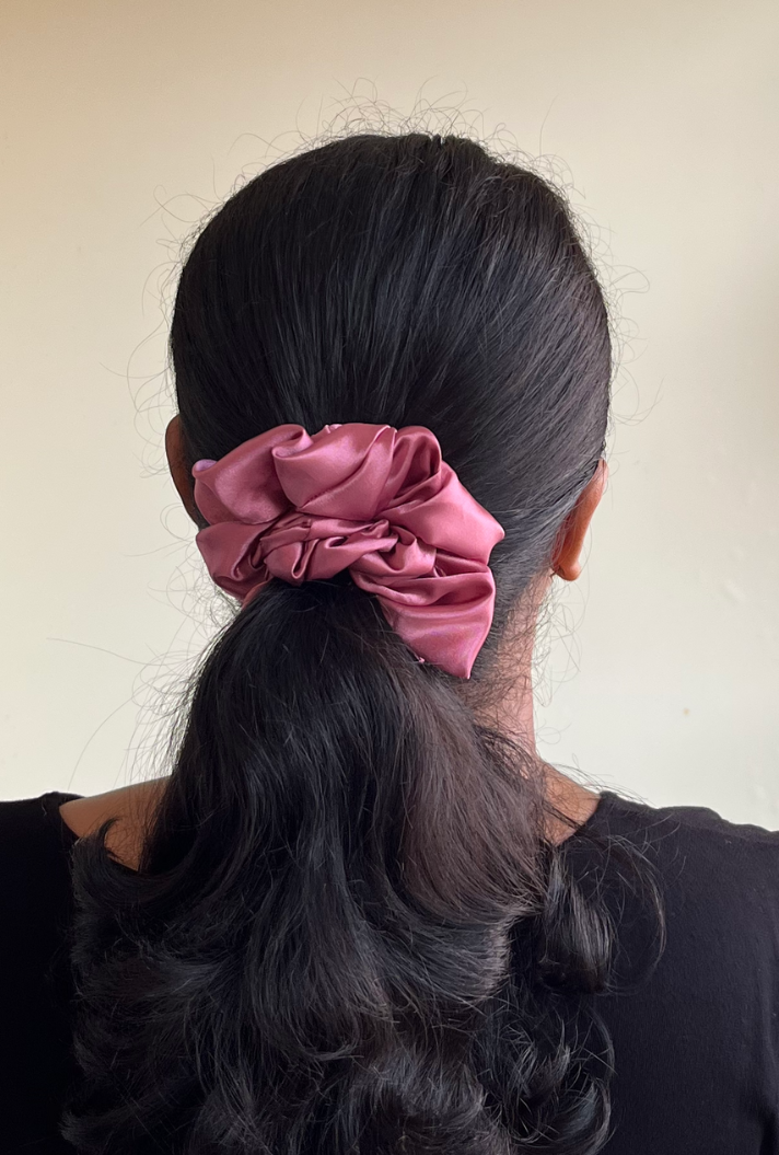 Taffy - Large satin scrunchie