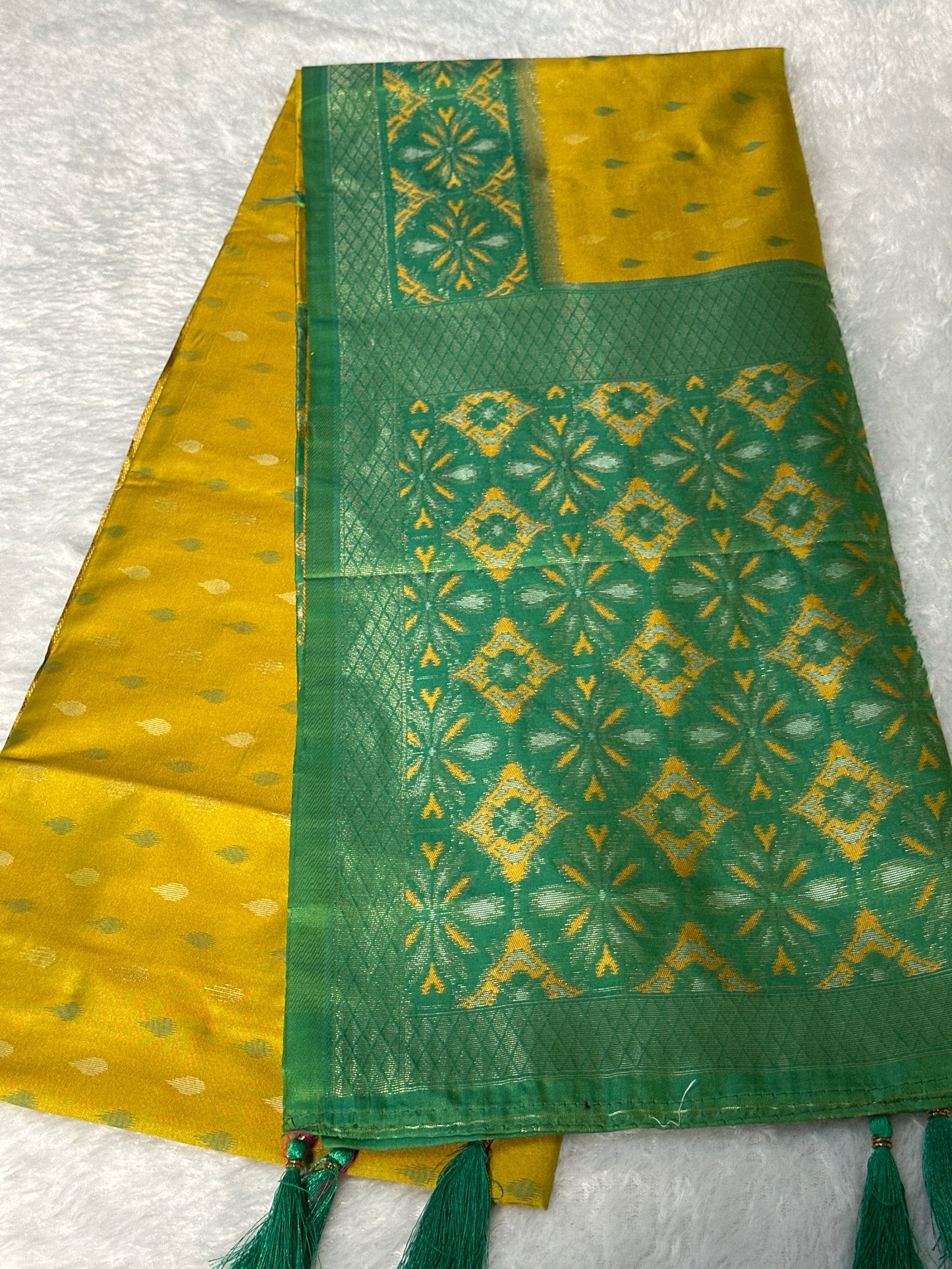 Semi Patola Silk saree
