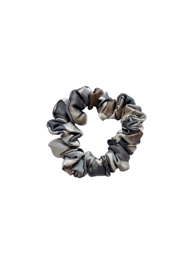 Camouflage - Skinny Satin Scrunchie