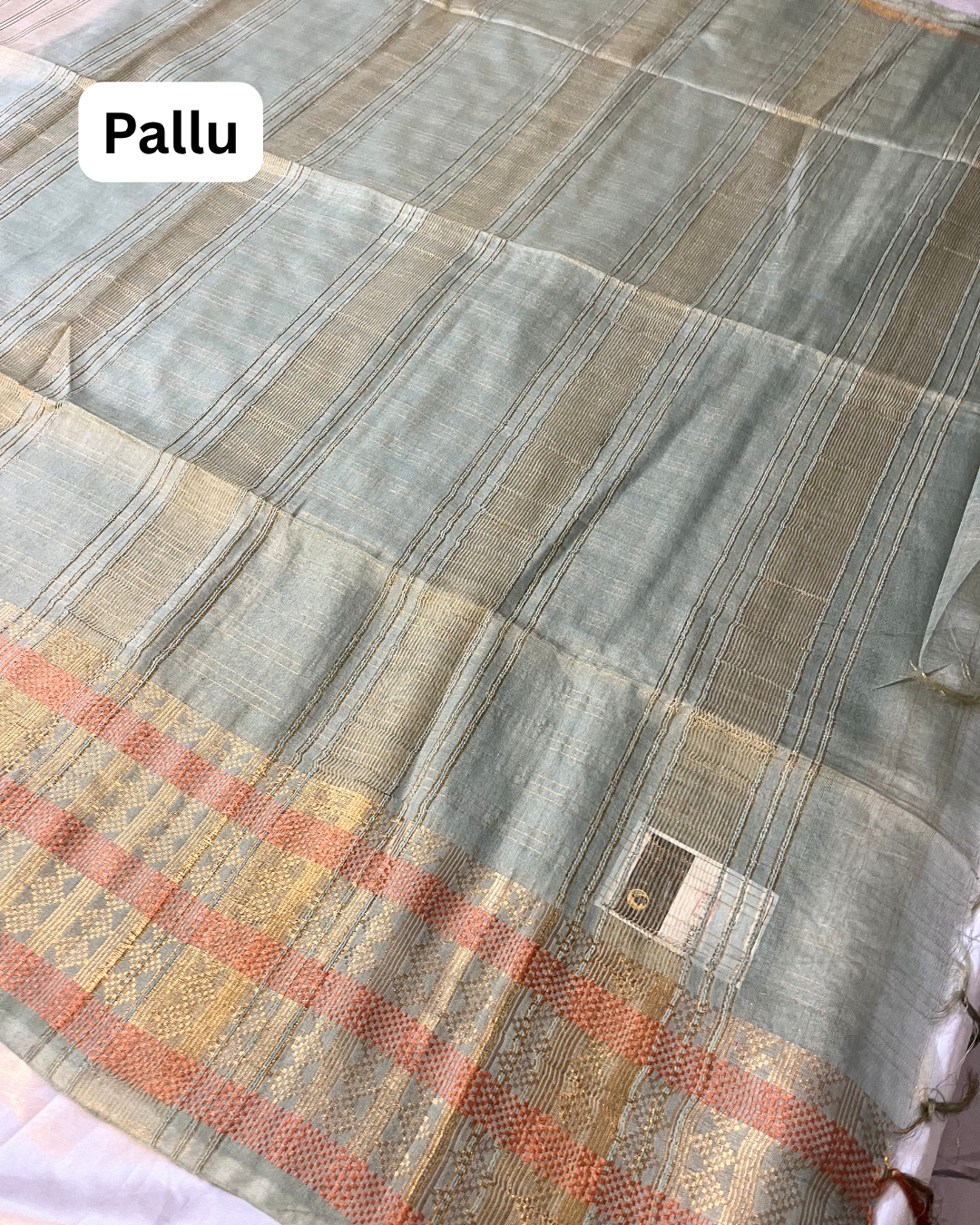 Munga linen silk saree