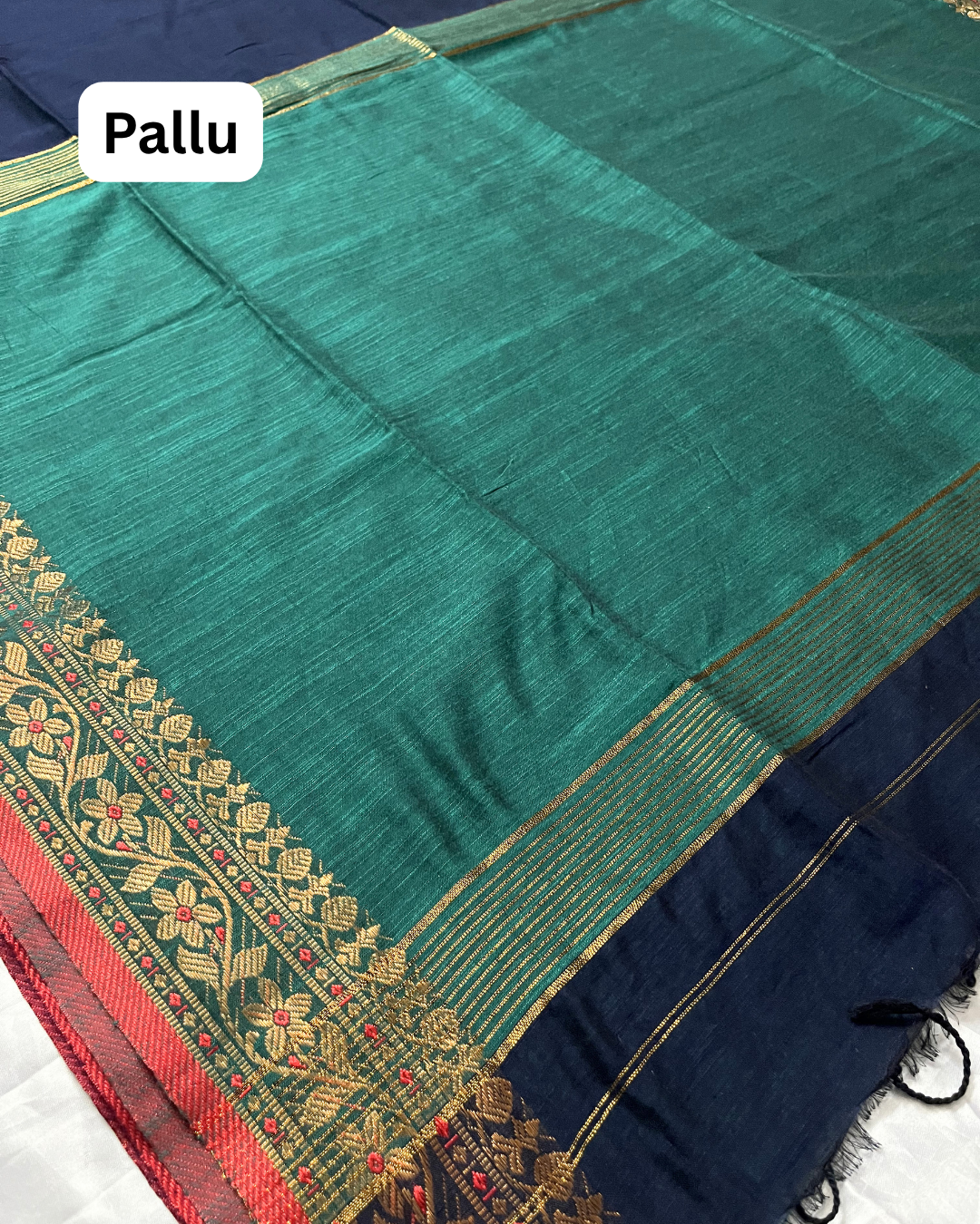 Premium Handloom Kadhi Cotton Saree